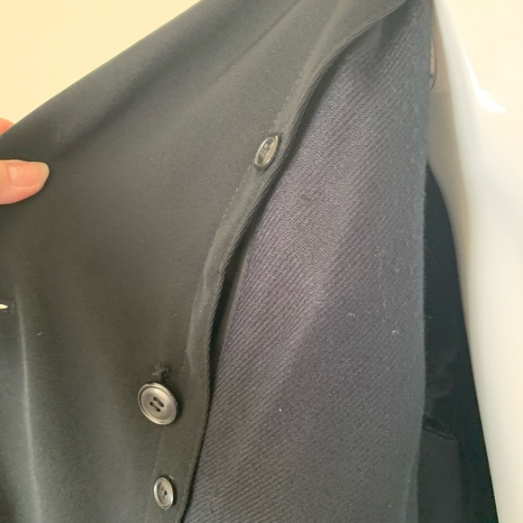 Vintage double breasted trenchcoat black - Picture 10 of 12